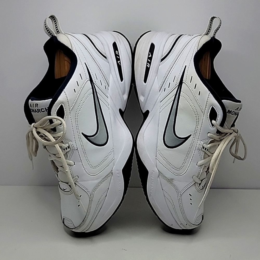 Nike | Air Monarch IV white/navy low top sneakers | MENS 11.5 - Picture 6 of 10